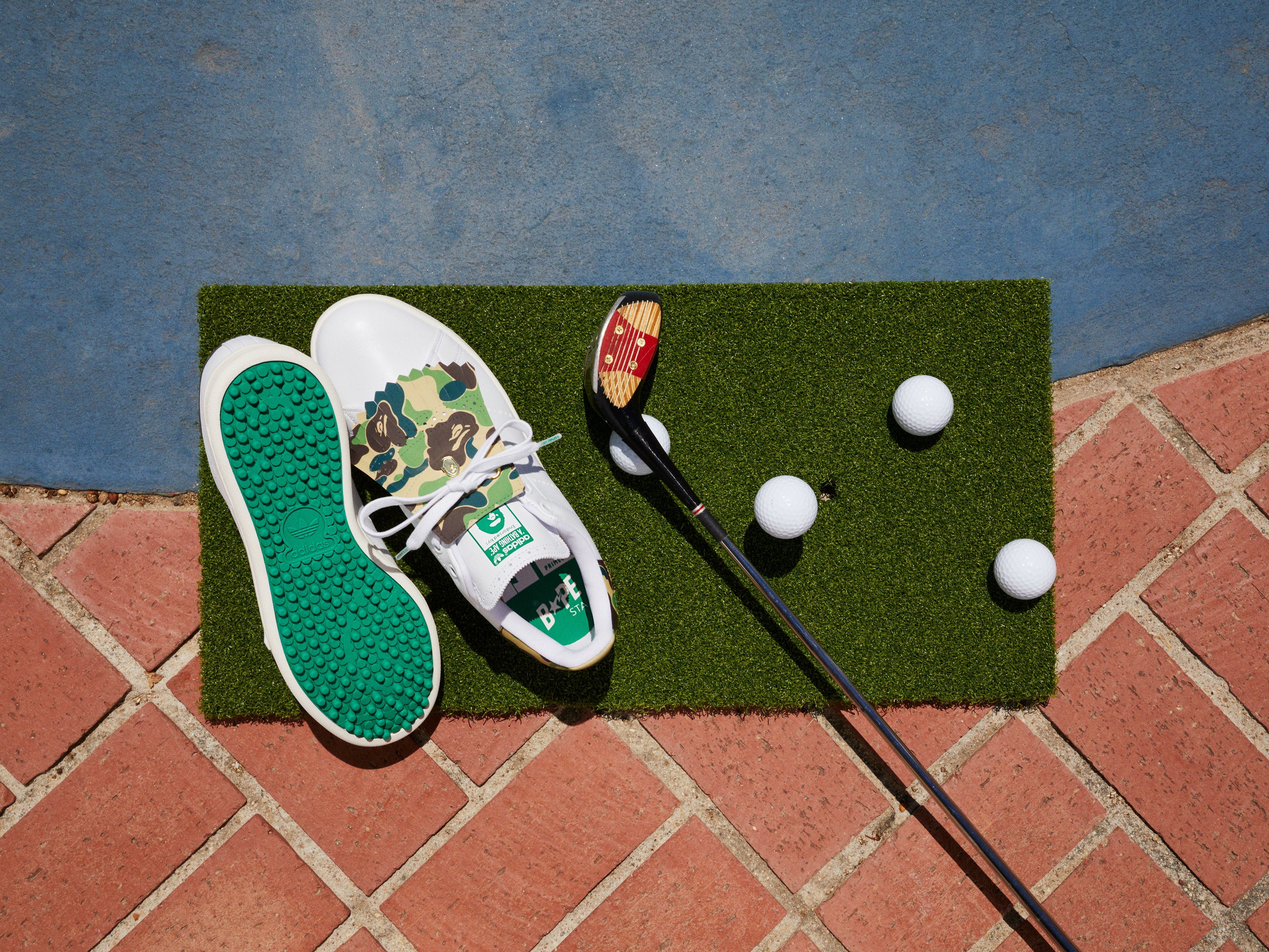 BAPE x adidas Stan Smith Golf Swings Into Action – CrepProtect