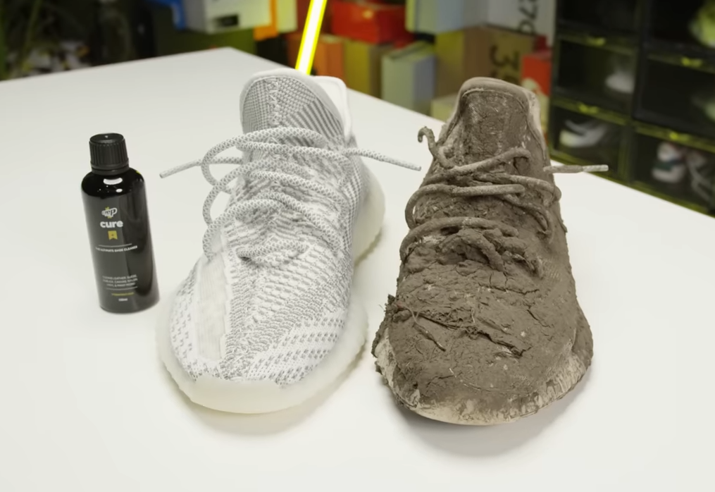 How to clean your YEEZY 350 V2 using Crep Protect Pure CrepProtect