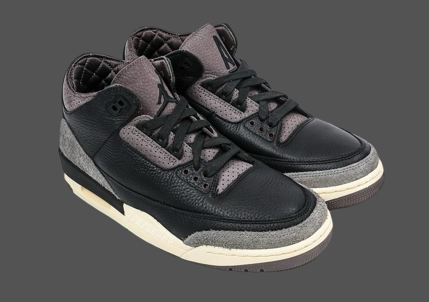 First Look: A Ma Maniére x Air Jordan 3 'Black' – CrepProtect