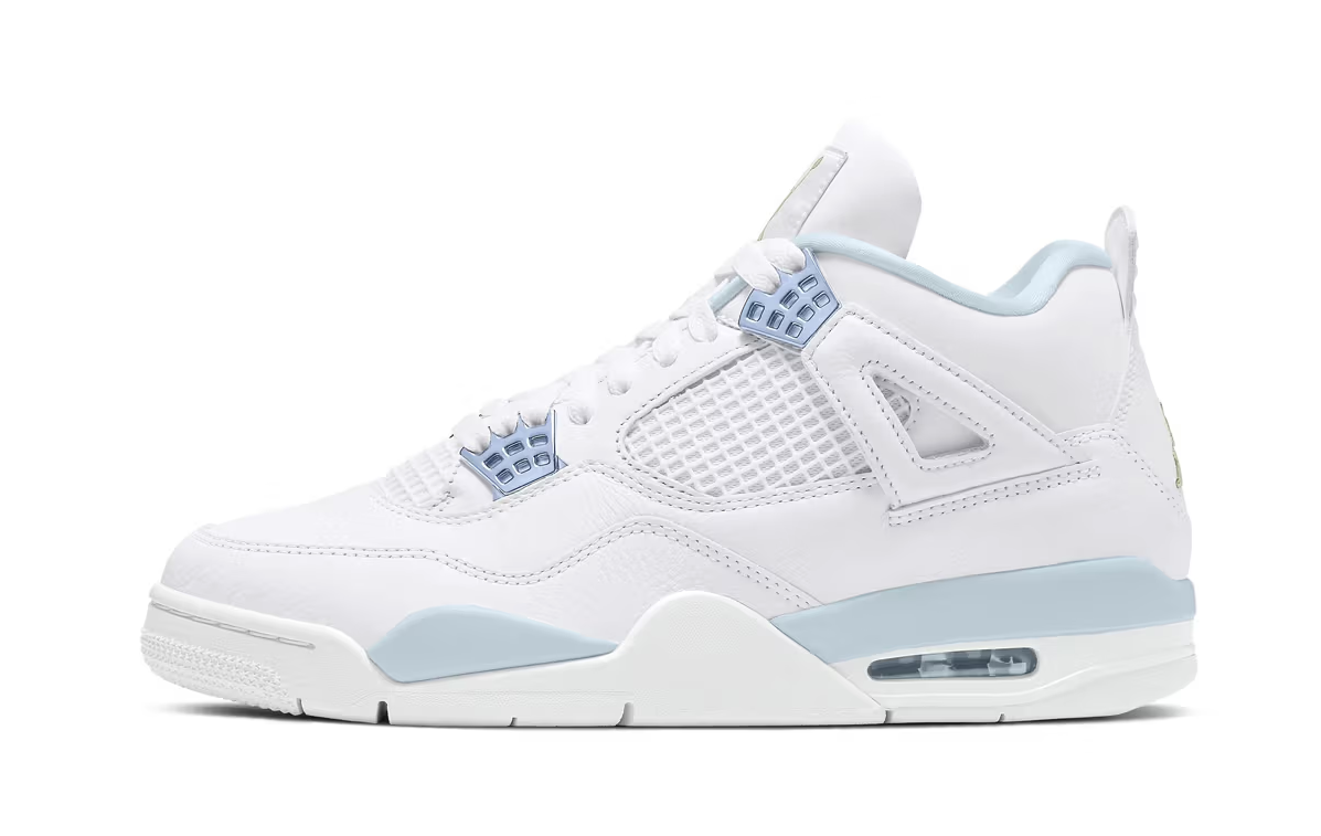 Baby blue jordan 4s best sale