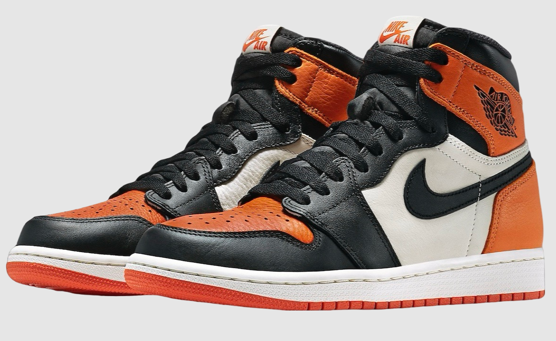 Jordan one shattered backboard hotsell