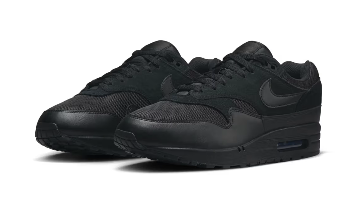 Nike air max 1s fashion black