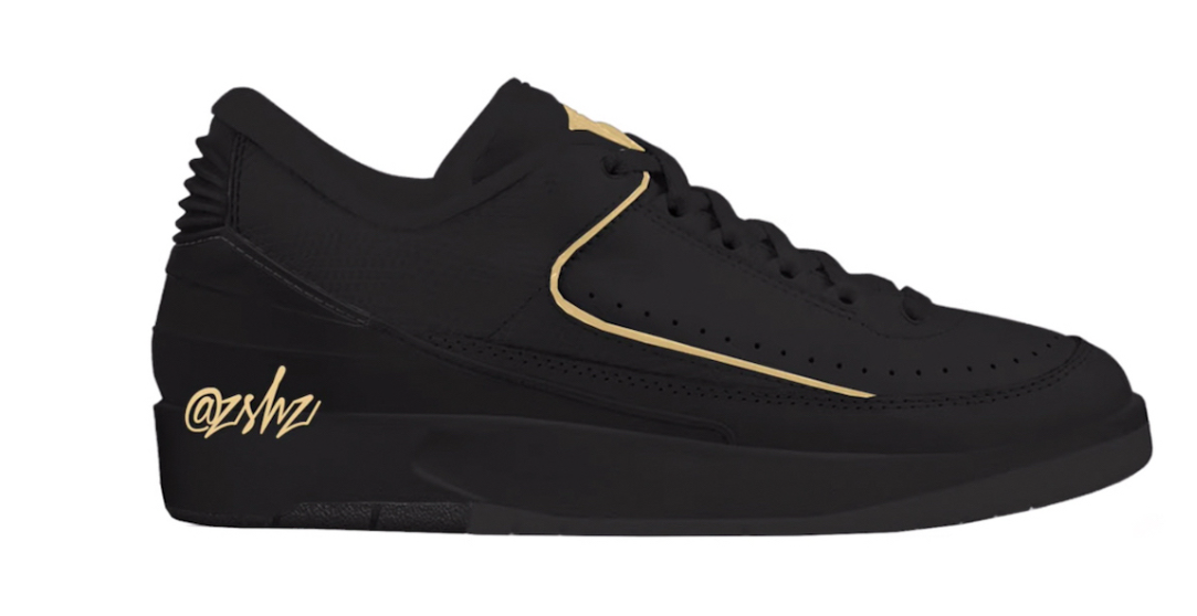 The Air Jordan 2 Low gets a Black Vanilla Upgrade CrepProtect