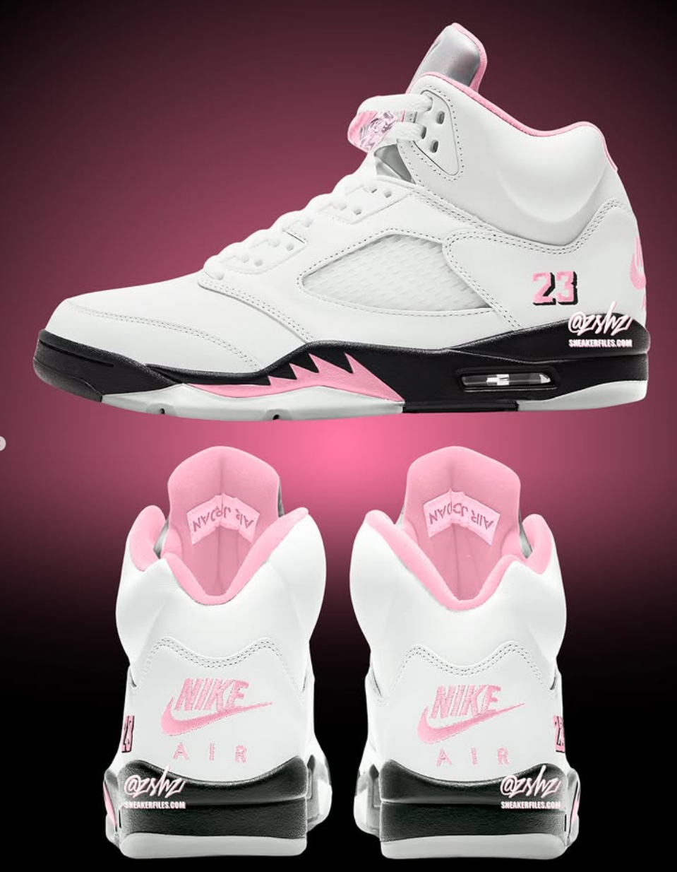 Jordan Air Jordan 5 ホワイト/ピンク Air Jordan 5 '35th Anniversary' is Treated in a 'Soft Pink