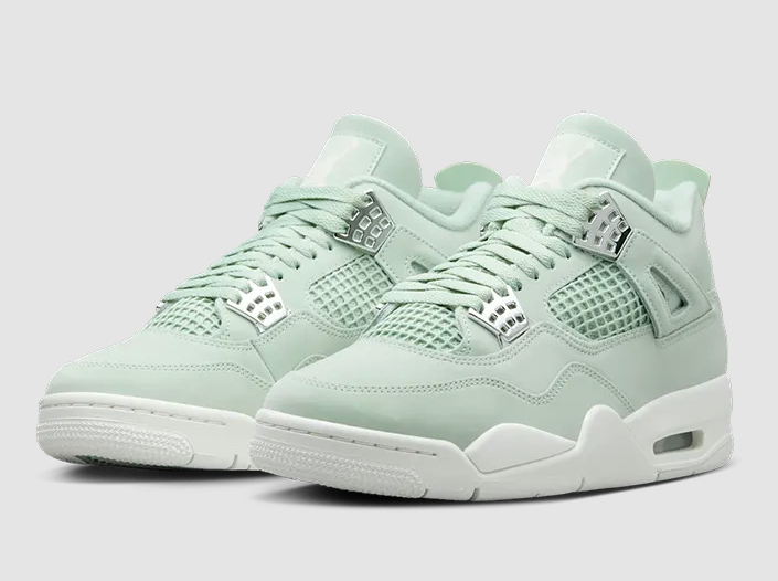 jordan 4 light green