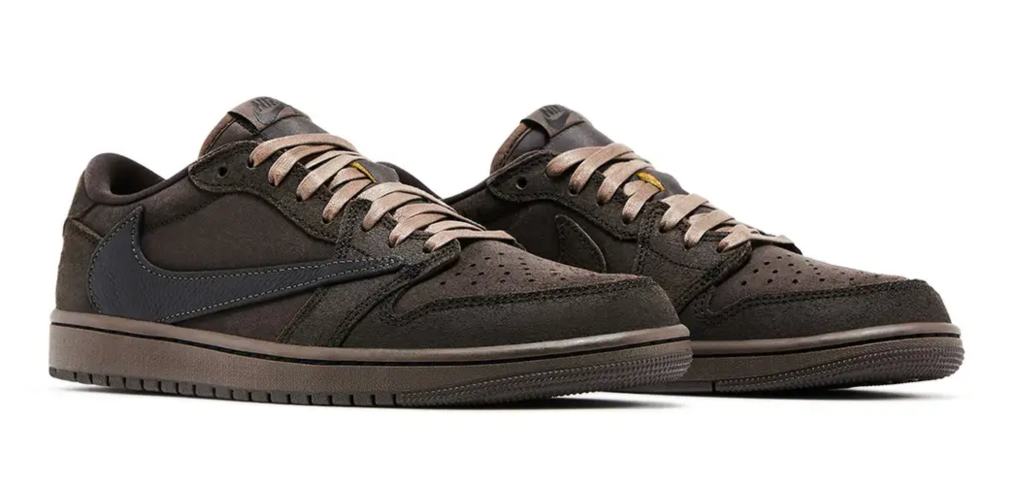 Travis Scott x Air Jordan 1 Low 'Cactus Brown' Finally Has a Travis Scott x Air Jordan 1 Low 'Cactus Brown' Finally Has a