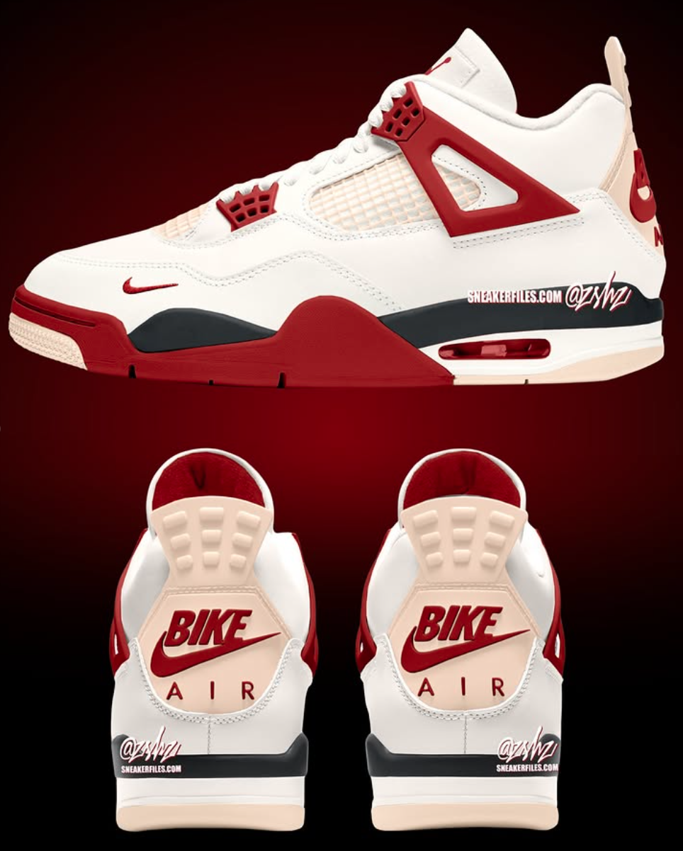 サイン付きNigel Sylvester × Nike Air Jordan 4 Nigel Sylvester x Air Jordan 4 OG SP Return with the 'Sail