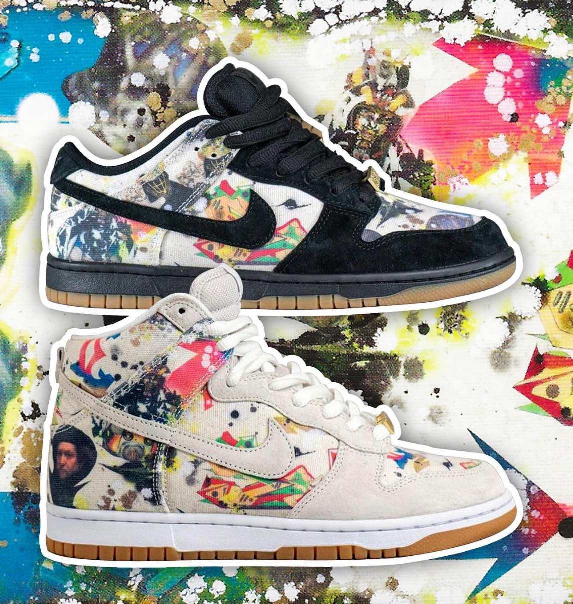 Nike SB x Supreme Dunk Rammellzee : Rumoured for September Nike SB x Supreme Dunk Rammellzee : Rumoured for September