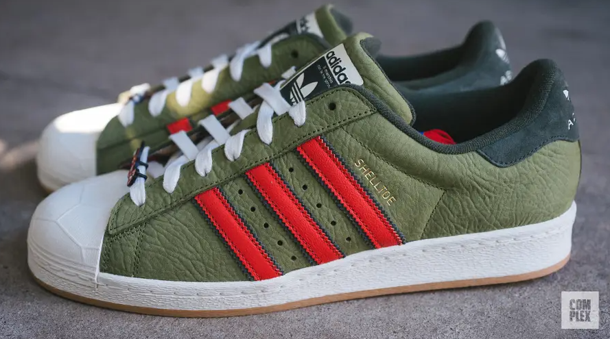 Adidas superstar 80s city series best sale women Green