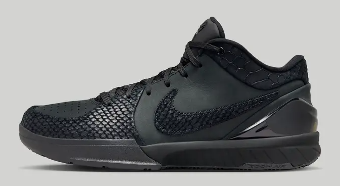 Nike Kobe 4 Protro Black Mamba Releases this Holiday Season