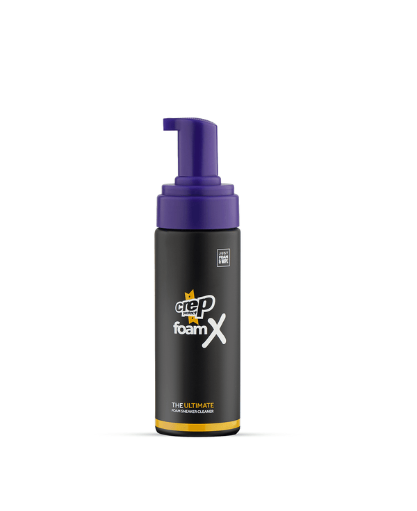 Crep Protect Foam X: Compact sneaker cleaning solution dispenser.