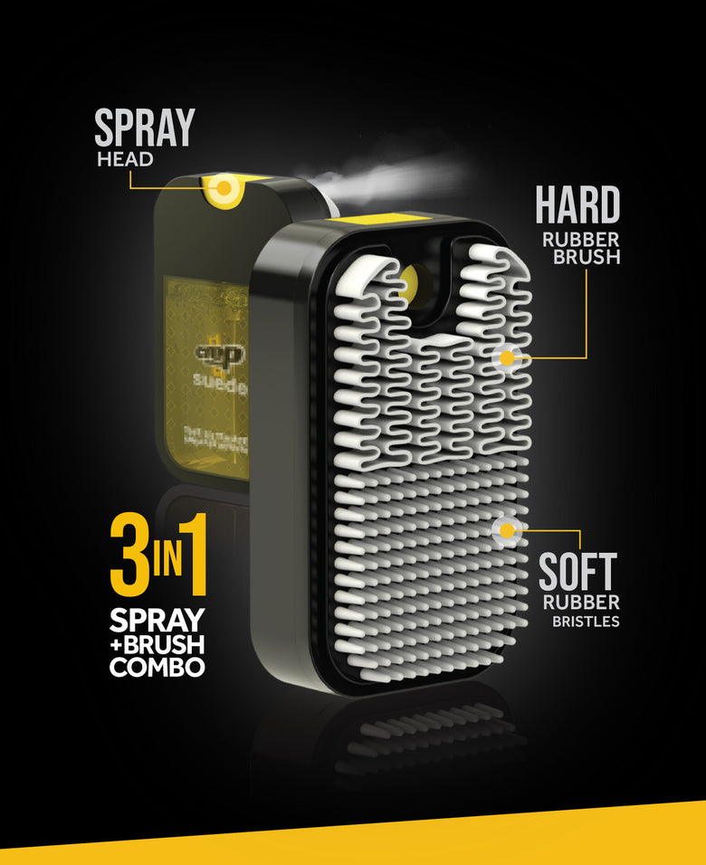 Suede Reviver single image USPs