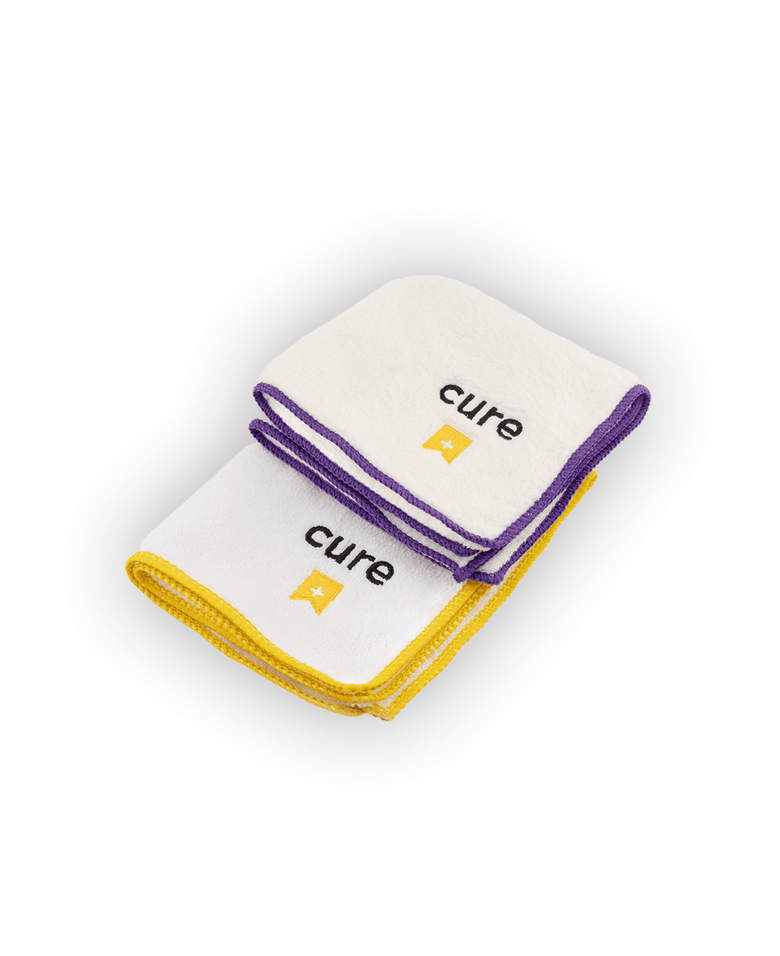 Crep Protect microfiber towel for effective sneaker cleaning & care