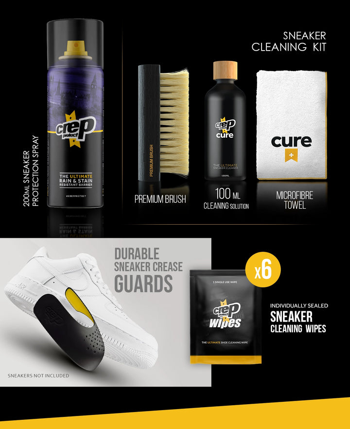 Fantastic 4 bundle, featuring a comprehensive collection of four essential sneaker care products