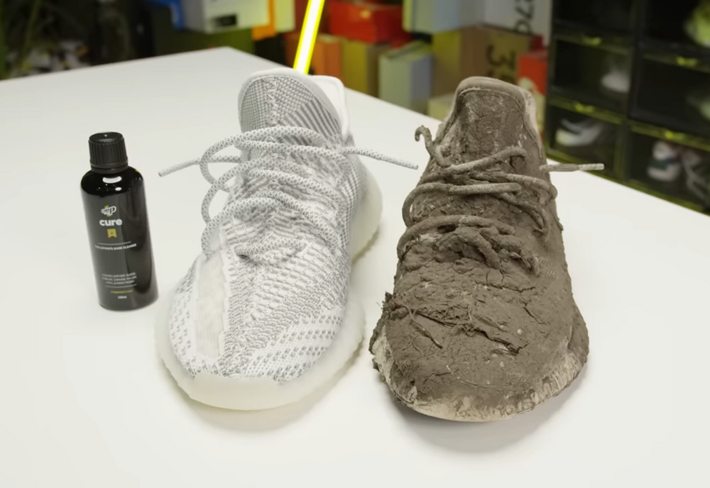 How to clean your YEEZY 350 V2 using Crep Protect Pure CrepProtect