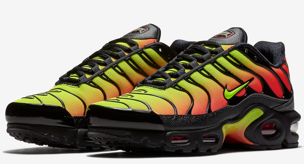 Nike Air Max Plus Volt Solar Red Makes a Comeback in 2024
