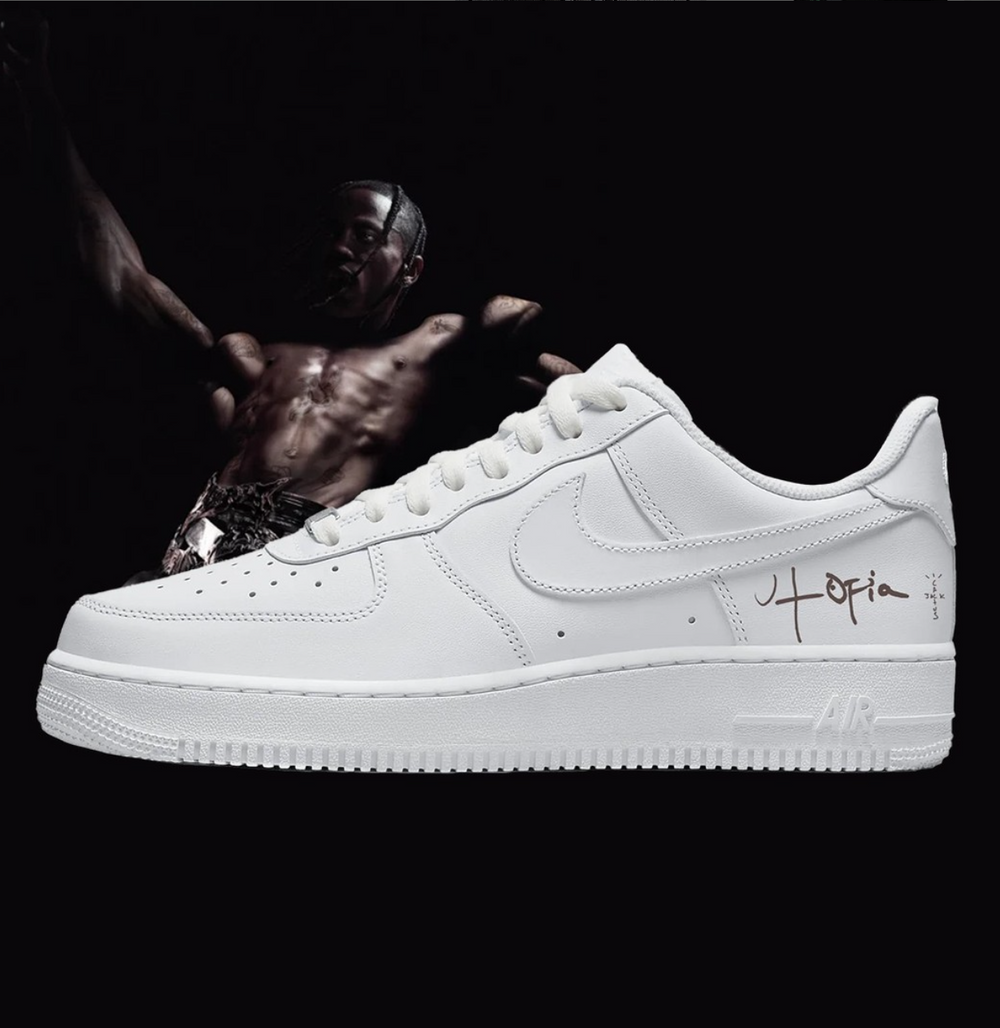 Your first look at the Travis Scott x Nike Air Force 1 Low Utopia