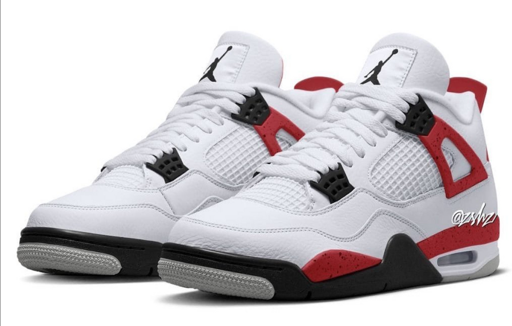 Introducing the Air Jordan 4 in a Striking Red Cement Colourway