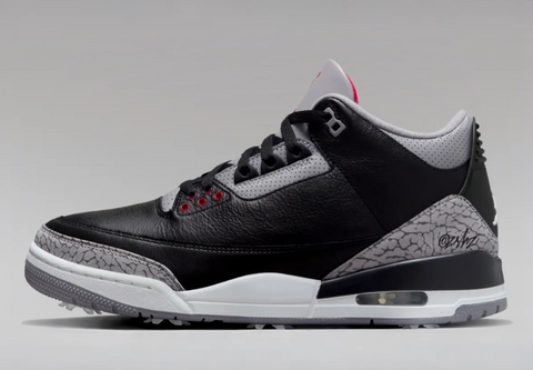 Air Jordan 3 Golf ‘Black Cement’ Arrives On The Greens in 2027