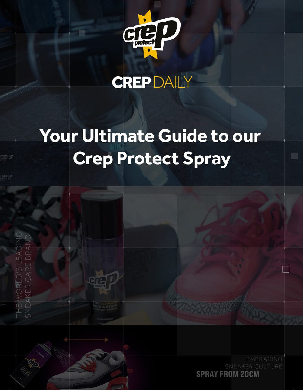 The Ultimate Guide to Shoe Care - Does Crep Protect Actually Work? – Landau  Store