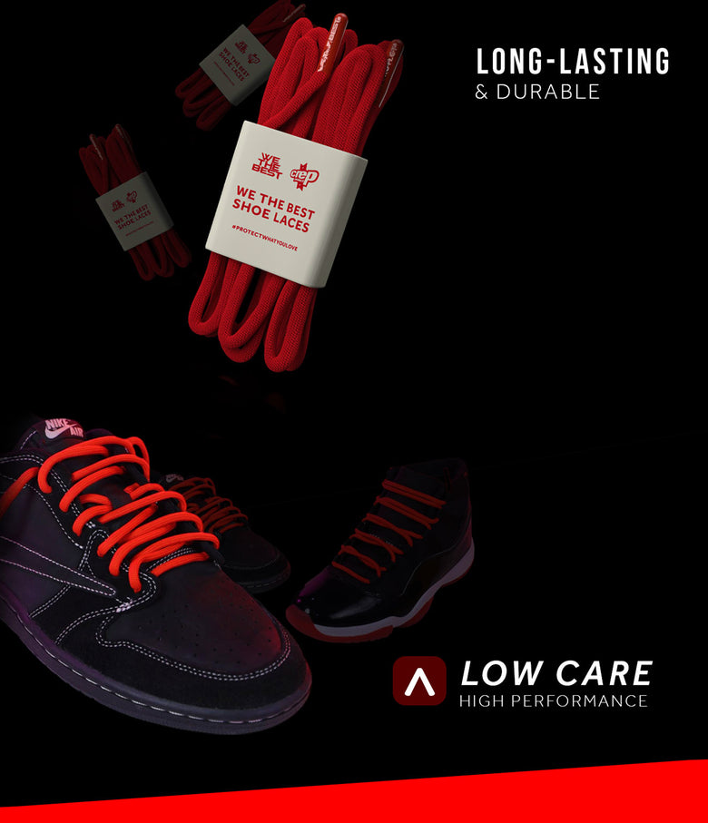 Crep Protect shoe laces Infogrpahics