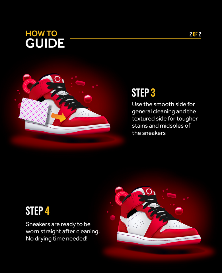 HOW TO Wipes steps 3-4