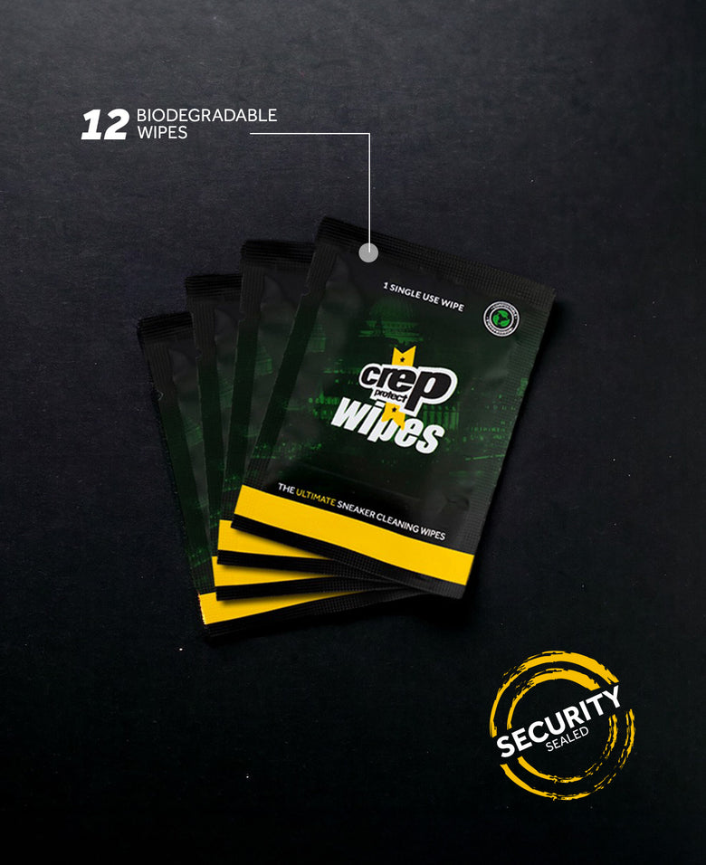 Crep protect wipes: convenient and effective sneaker cleaning solution