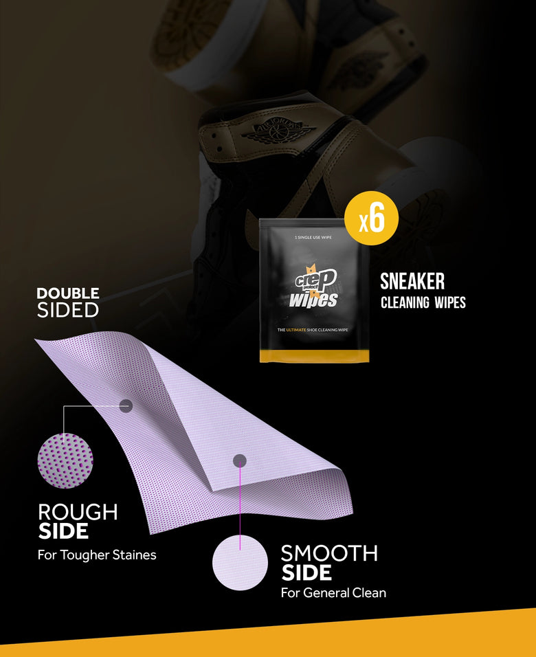 Crep protect wipes: convenient and effective sneaker cleaning solution