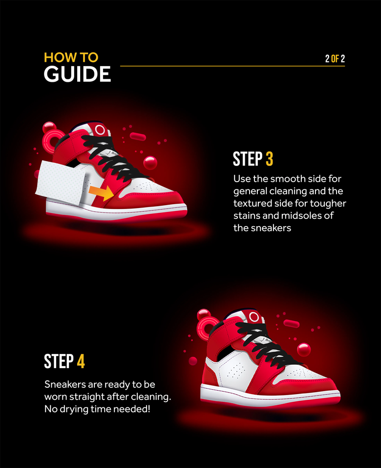 HOW TO Wipes steps 3-4