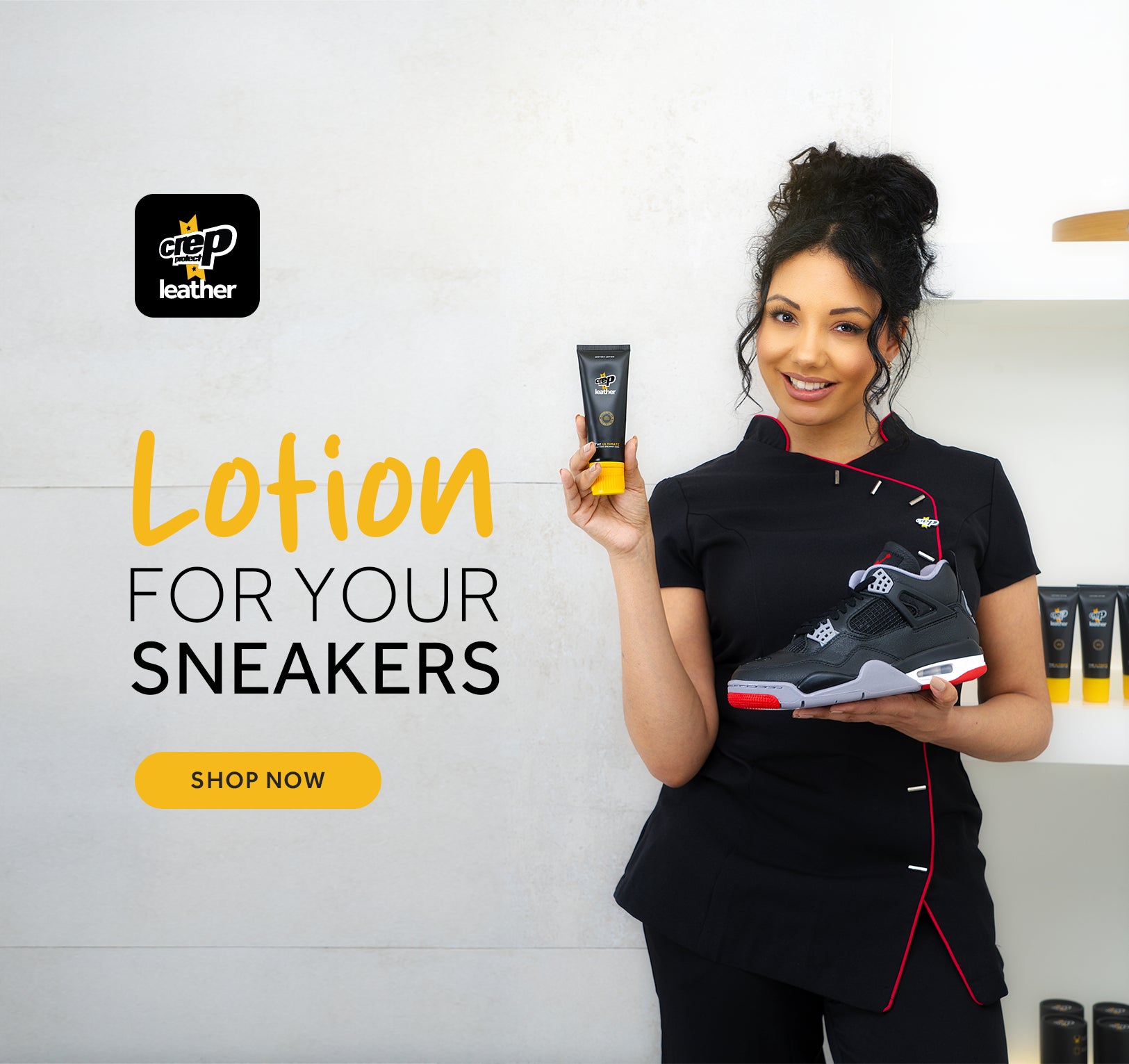 Crep on leather clearance