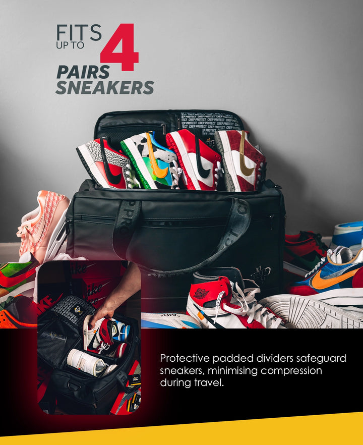 Crep protect sneaker bag: stylish and protective storage solution for your footwear.