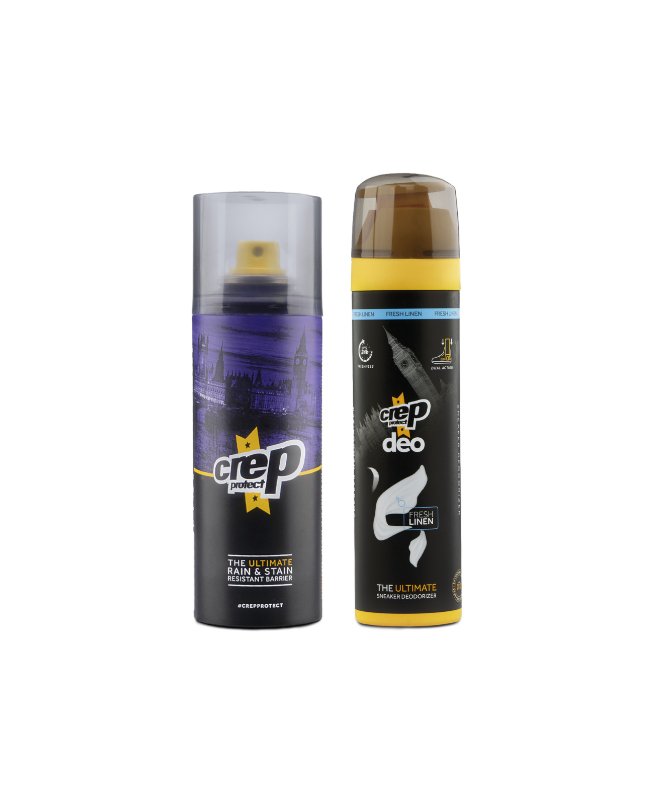 Gym Class Bundle | Protector Spray & Fresh Linen Deodoriser – CrepProtect