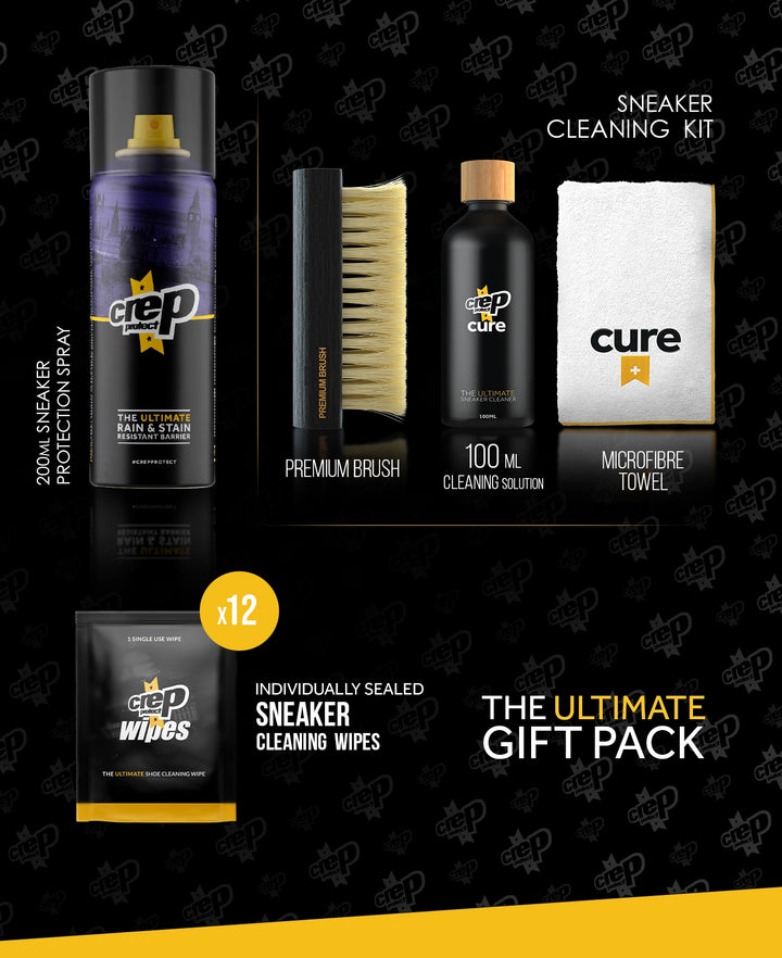 .com: Crep Protect Cure Kit, Ultimate Rain & Stain Shoe Spray and 6  Wipes (Bundle Gift Pack) : Clothing, Shoes & Jewelry