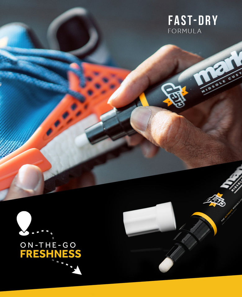 Mark on White Features