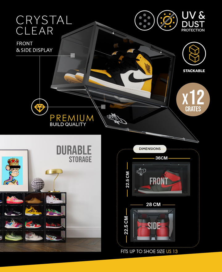 Crep Protect Crate 2.0 Bundle 12 Crates Crep Protect CrepProtect