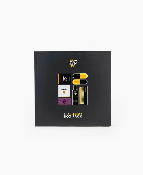Crep Protect Ultimate Box Pack: All-in-one sneaker care kit essentials.