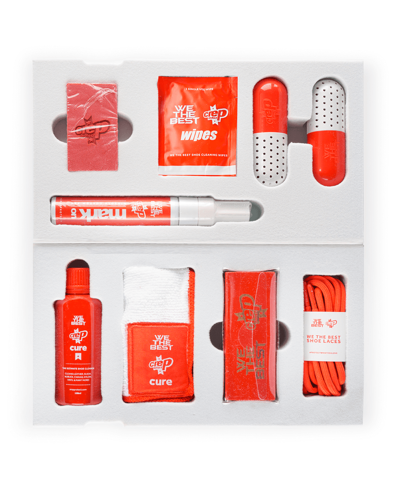 Crep Protect collaboration with DJ Khaled, featuring exclusive sneaker care products