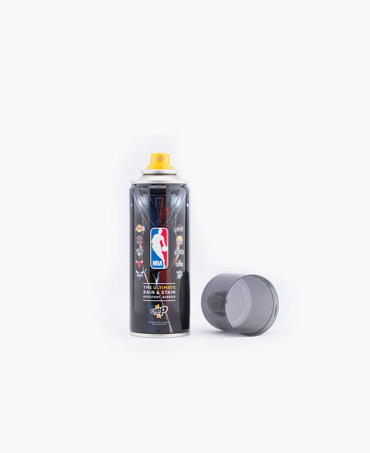 The ultimate Crep Protect rain and stain resistant shoe protective spray on a clean background.